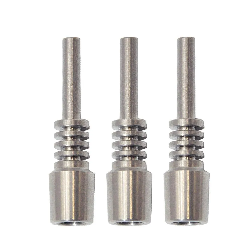 rookaccessoire 40 mm titanium tip voor olievol verzamelingen titaniums tips nagels olie collecters stro glazen waterpijp dabber