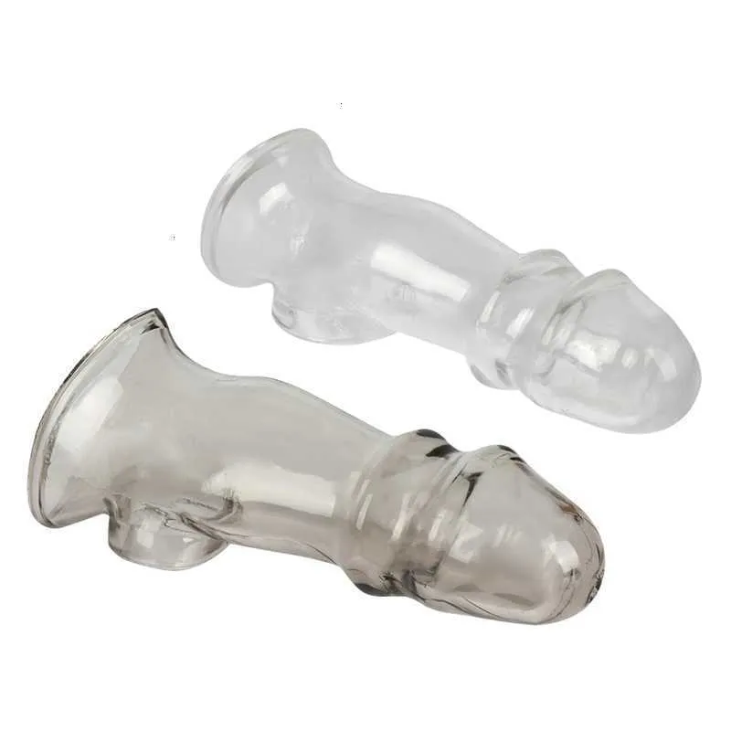 Sex toy Toy Massager exvoid Cocks Extender Penis Sleeve Dildo Enlargement Reusable Silicone Penig Ring G-spot Toys for Men AWPV