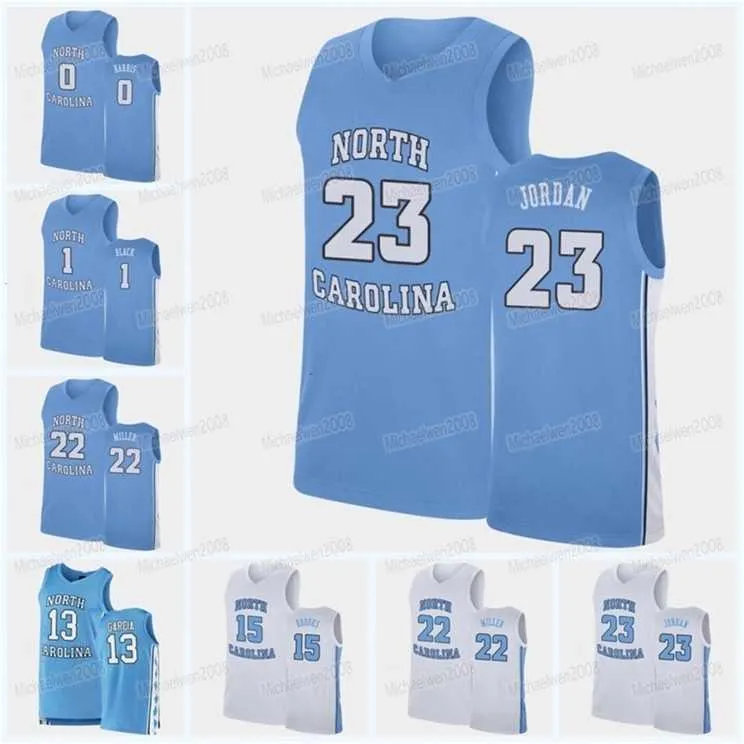 Gla MitNess UNC NCAA College-Basketballtrikot North Carolina Tar Heels-Trikots Jeremiah Francis Garrison Brooks Caleb Ellis Walker Miller Coby White