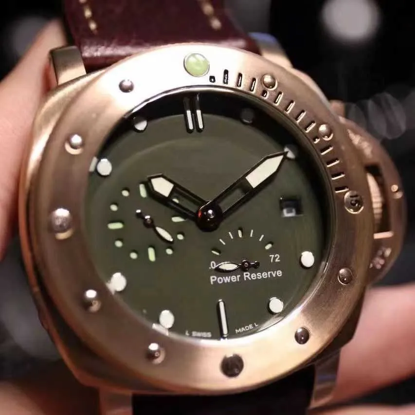Luksusowe zegarki dla męskiego zegarek mechanicznych Męscy dominujący multi funkcjonalny automatyczny wodoodporna marka Włosze Sport na rękę 90pl