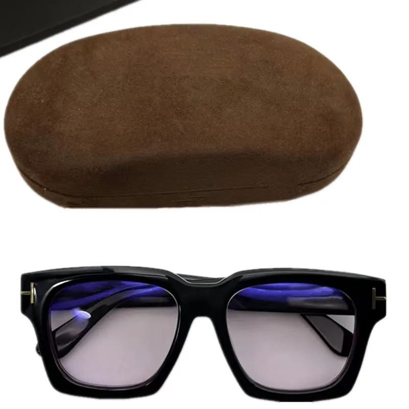 Fashion F0722 Polarized Sunglasses Unisex Concise Square Plank Fullrim Gradient Eyeglasses UV400 55-19-145 Goggles occhiali design packing case