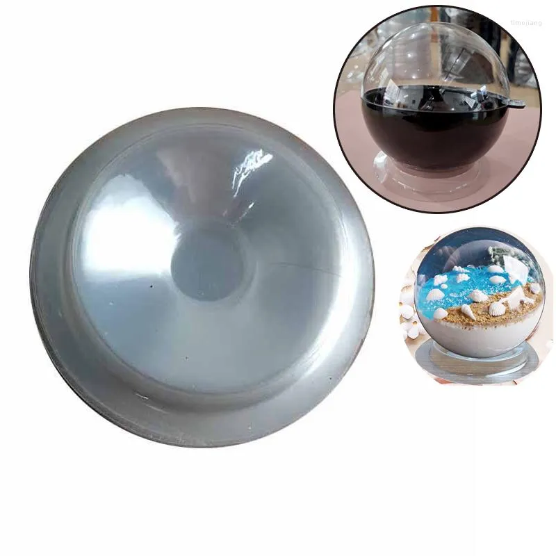 Gift Wrap Mousse Cake Ball Plastic Clear Pvc Holder Cupcake Seat Round Rack For Bakery Dessert Packaging