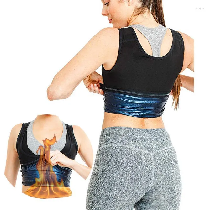 Kadın şekillendiricileri Kadınlar Kadınlar Neopren Ter Sauna Yelek Vücut Zayıflama Tank Top Bel Eğitmeni Shapewear Corset Spor Salonu Fitness Giysileri Yağ