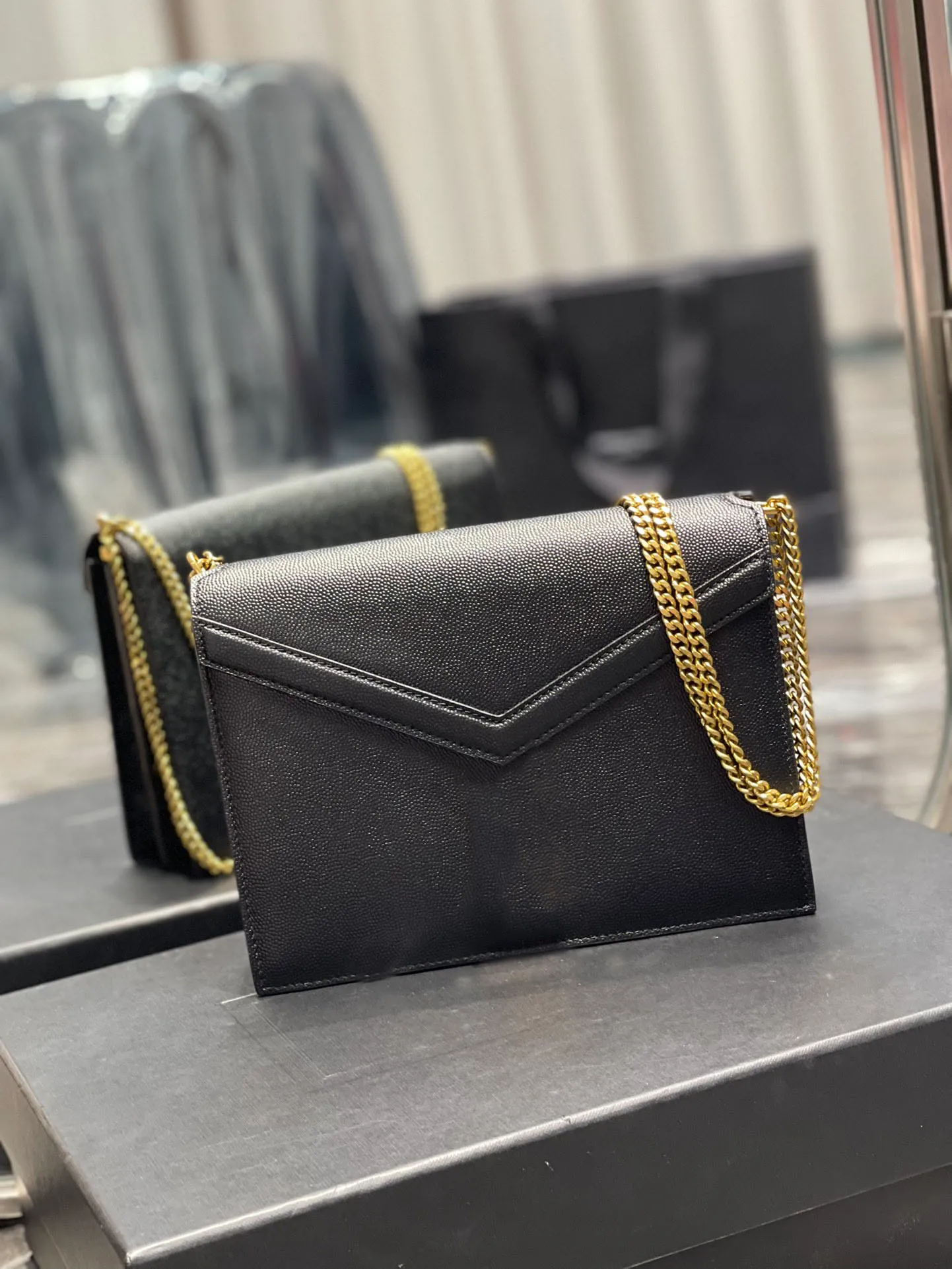 10A najwyższej jakości torba z klapką 22cm modne torby crossbody 532750 skórzana damska torba na ramię luksusowe torby od projektantów lady chain bagss torebka ze sprzęgłem