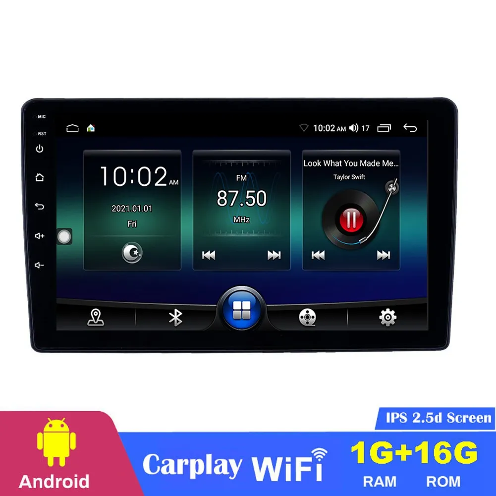 9 pouces 8 Core lecteur dvd de voiture multimédia Radio GPS Navigation Android unité principale pour Peugeot 307 2001-2008