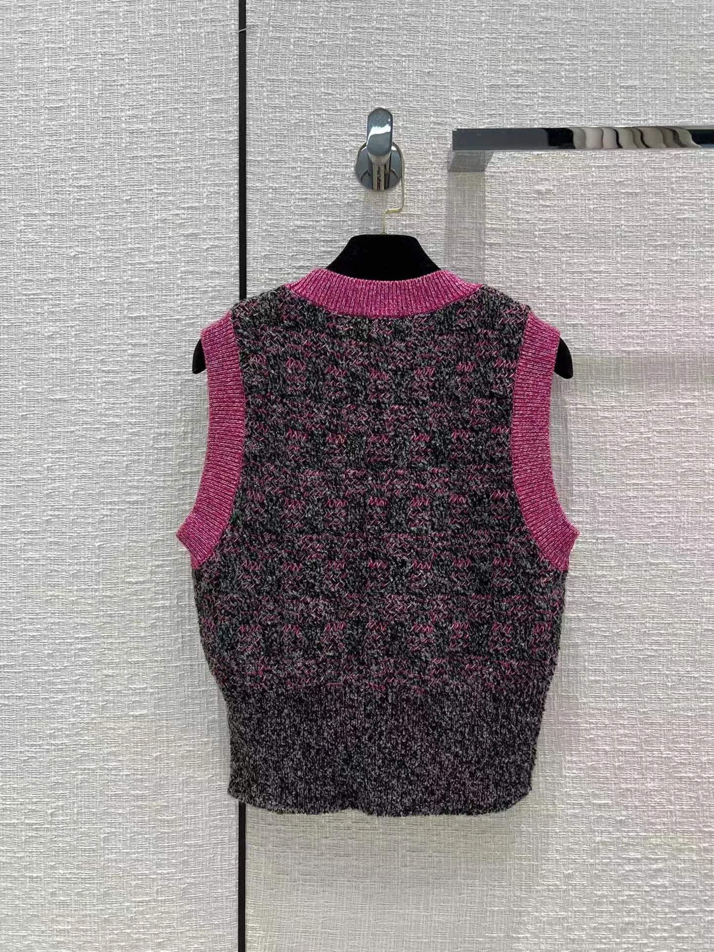 Tanques femininos Camis Designer Knits Tees Autumn Winter o pescoço com mangas de pescoço Jacquard Sweater E3x4