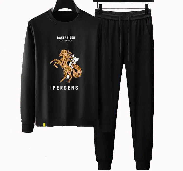 RealFine Tracksuit 5A Horse Collection Sports Tracks f￶r m￤n Storlek M-4XL Sweatshirt and Pants 2022.9.27 22-39