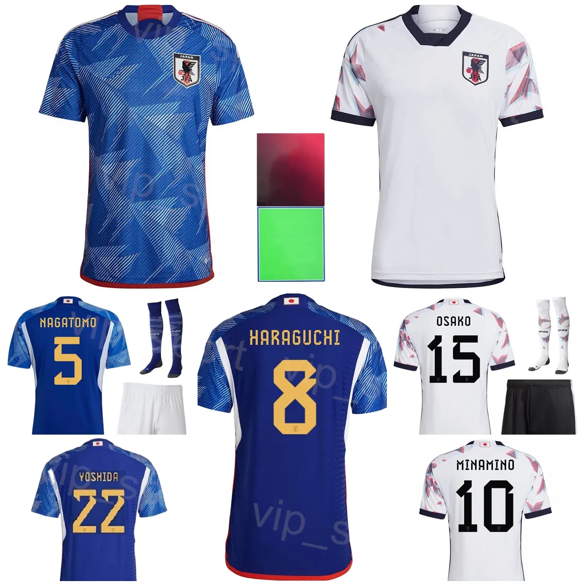 Coupe du monde de football pour hommes et enfants, maillots de l'équipe nationale du Japon, TANIGUCHI SASAKI YAMANE SOMA NISHIMURA MACHINO HASHIMOTO HATANAKA OSAKO OKAZAKI KAGAWA, kits de maillots de football