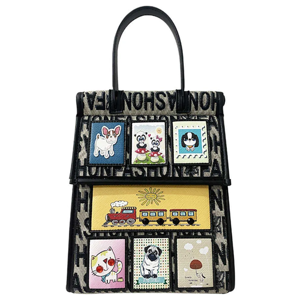 Fashion Women Backpacks Ladies Personalized Printed Handbag Cute Cartoon Pattern Backpack For School Girls High Quality Bag 2021