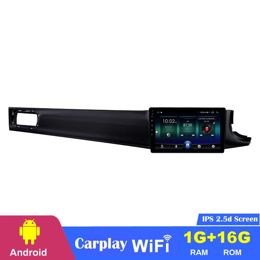 10,1 дюйма Android Car DVD Multimedia Player Music Navigation System для Perodua Bezza 2016-2017 2018-2019 GPS Сенсовый экран поддержка Carplay Dab Dab