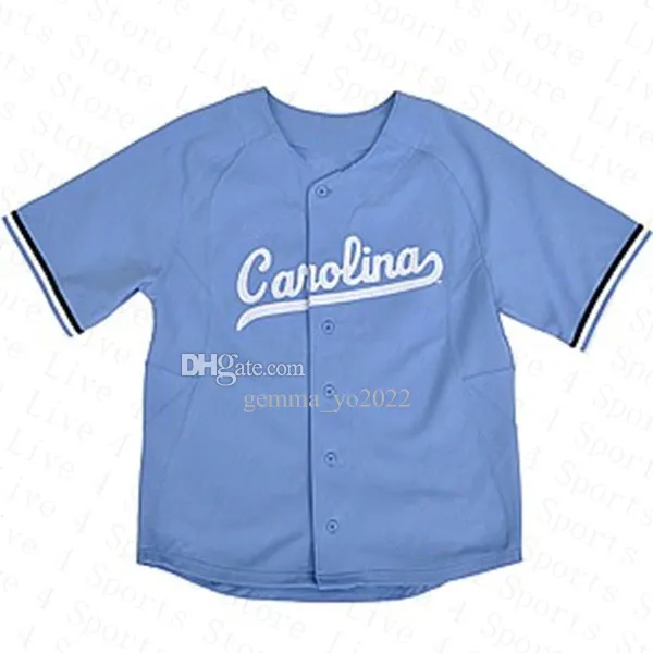 Custom North Carolina Tar Heels UNC College Baseball Jersey Hunter Stokely Alberto Osuna Johnny Castagnozzi Connor Bovair Jake Knapp Jackson Van De Brake Casey Cook