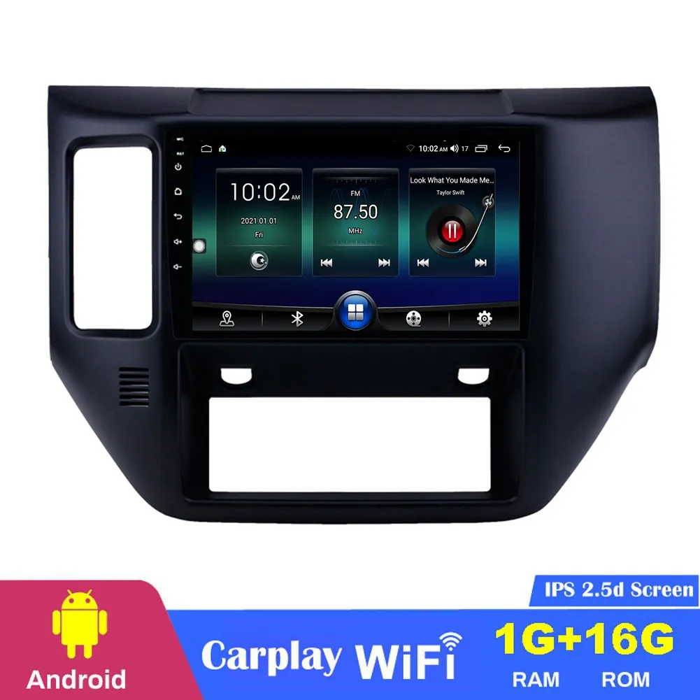 Android Car dvd Auto Radio Stéréo Lecteur pour Nissan Patrol 2011-2015 Plein Écran Tactile 1080P Vidéo 9 pouces