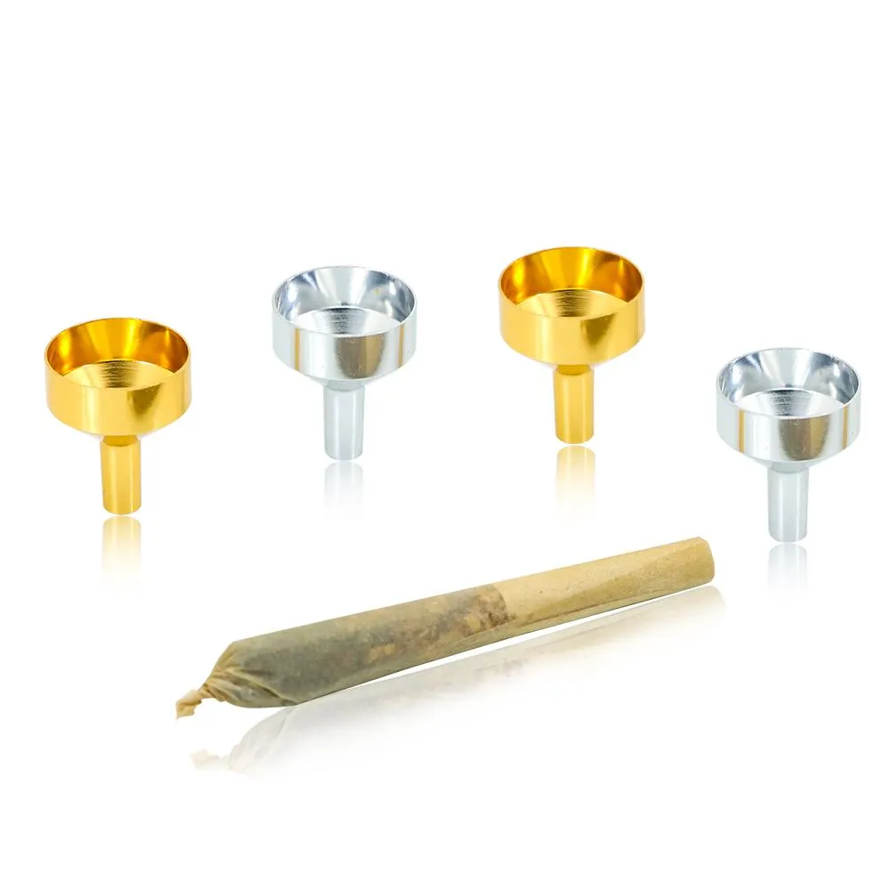 Wholesale Smoking Plastic Tobacco Cone Funnel Mix Color Smoking Pipe