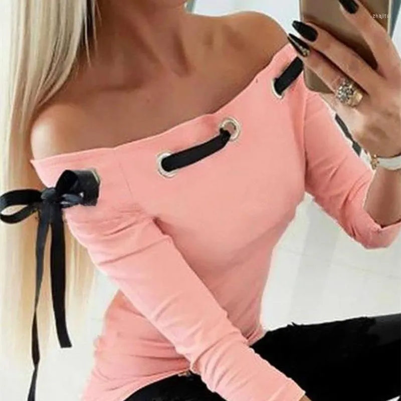 Women's Blouses Women's & Shirts Women Blouse Simple Womens Slim Top Christmas Sexy Tops Elegant Woman Oversized Retro Female Clothing