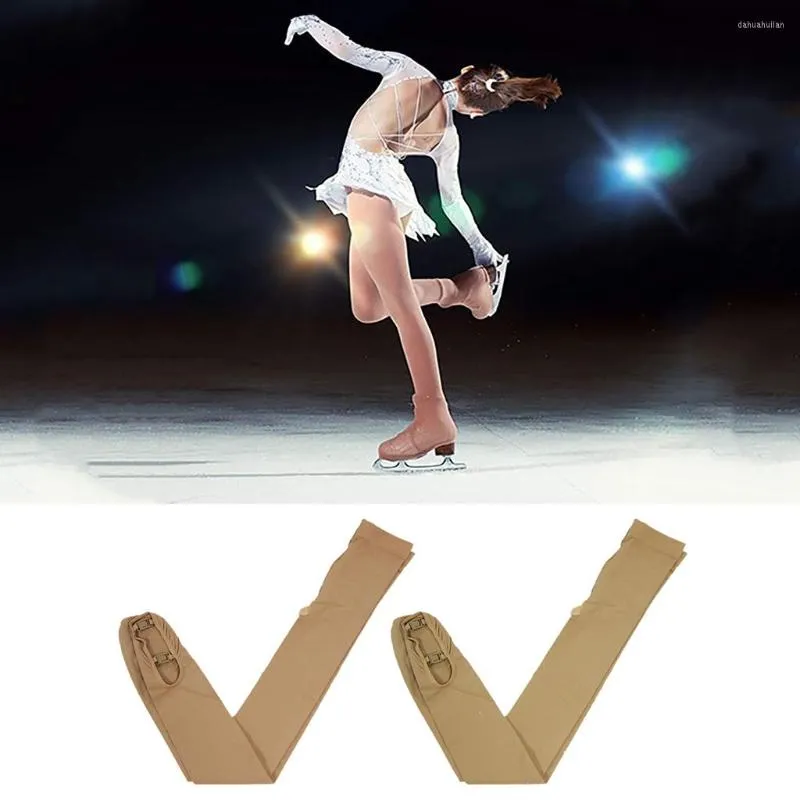 Skiing Pants Sportswear Figure Ice Skating Women Girls Leggings Tights Shoes Cover Trousers With Buckle