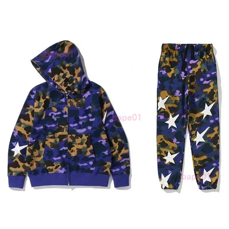 Mens Tracksuit Sporty Hoodies Jackets Cotton Joggers Set M XXL