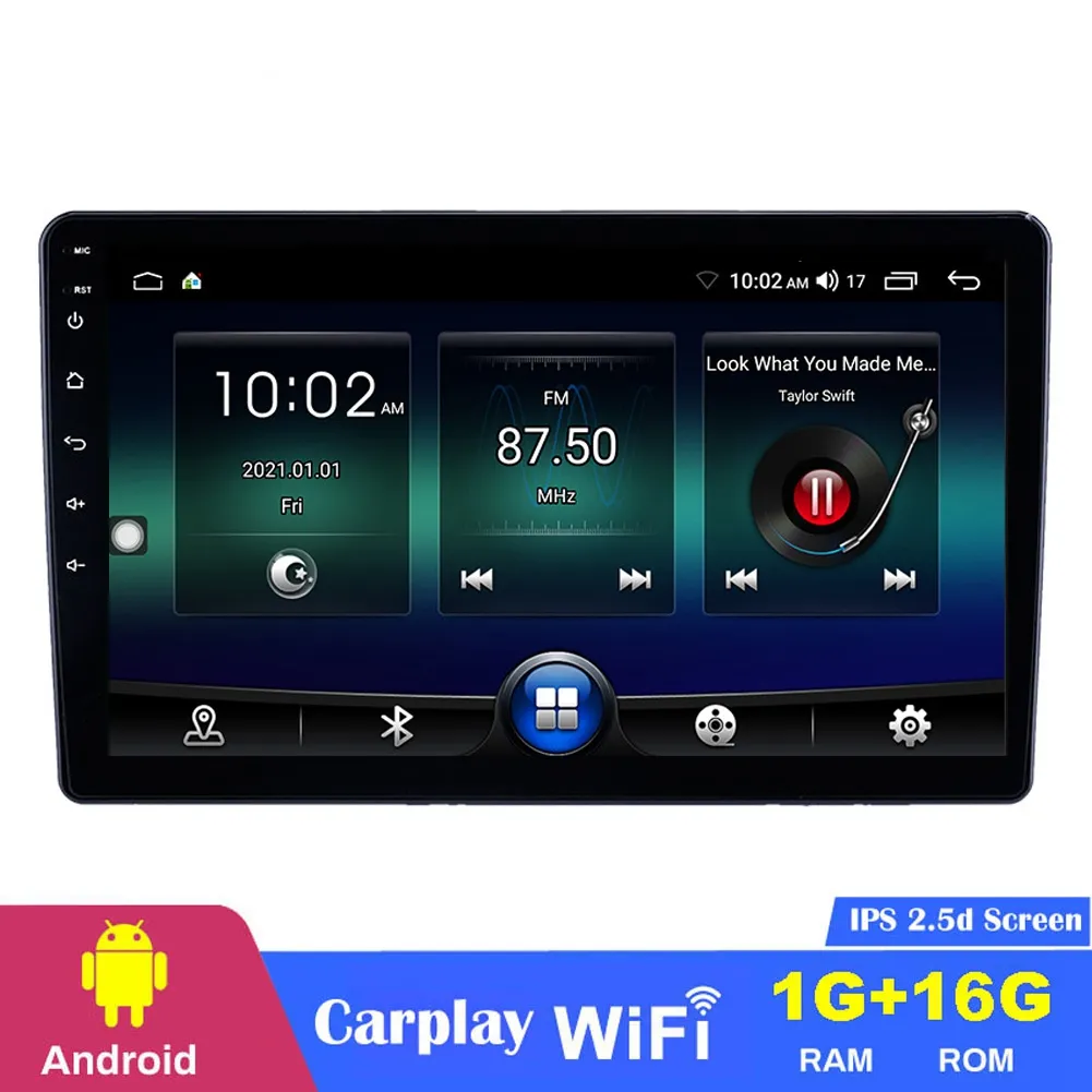 Android 10.1 pouces lecteur dvd de voiture gps radio système audio vidéo wifi usb navigation multimédia pour Honda Crider 2018-2019