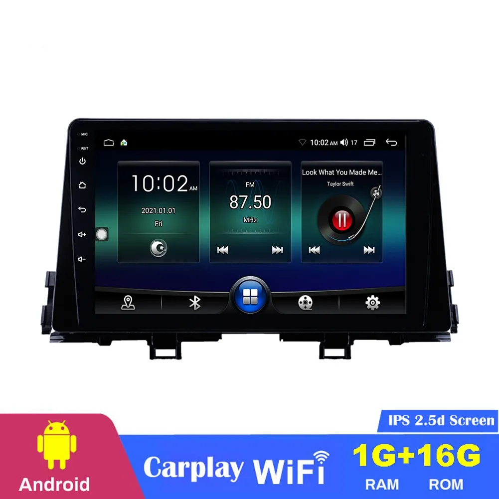 タッチスクリーンカーDVDプレーヤーKIAのGPS-Morning-2016 Multimedia Head Device Unit bt Wifi 9インチAndroid