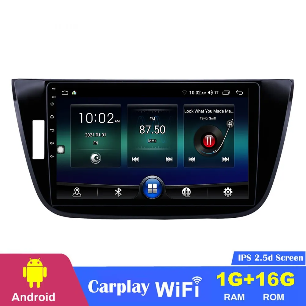 Lecteur dvd de voiture système de divertissement de navigateur GPS avec carte gratuite pour Changan LingXuan 2017-2018 10.1 pouces Android HD