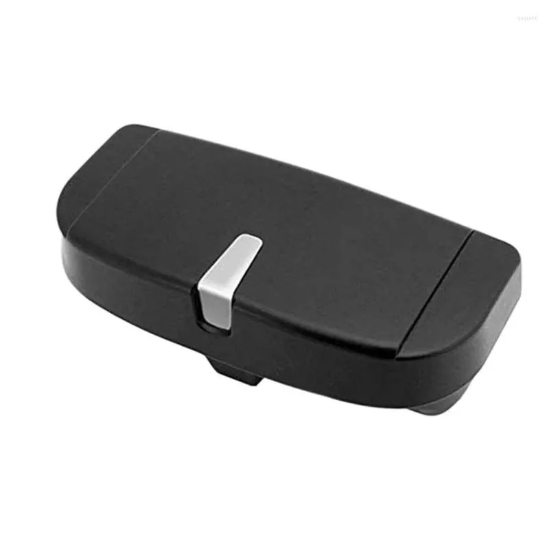 Interior Decorations Car Glasses Sunglasses Case Storage Box Accessories Visor Ticket Multi-function