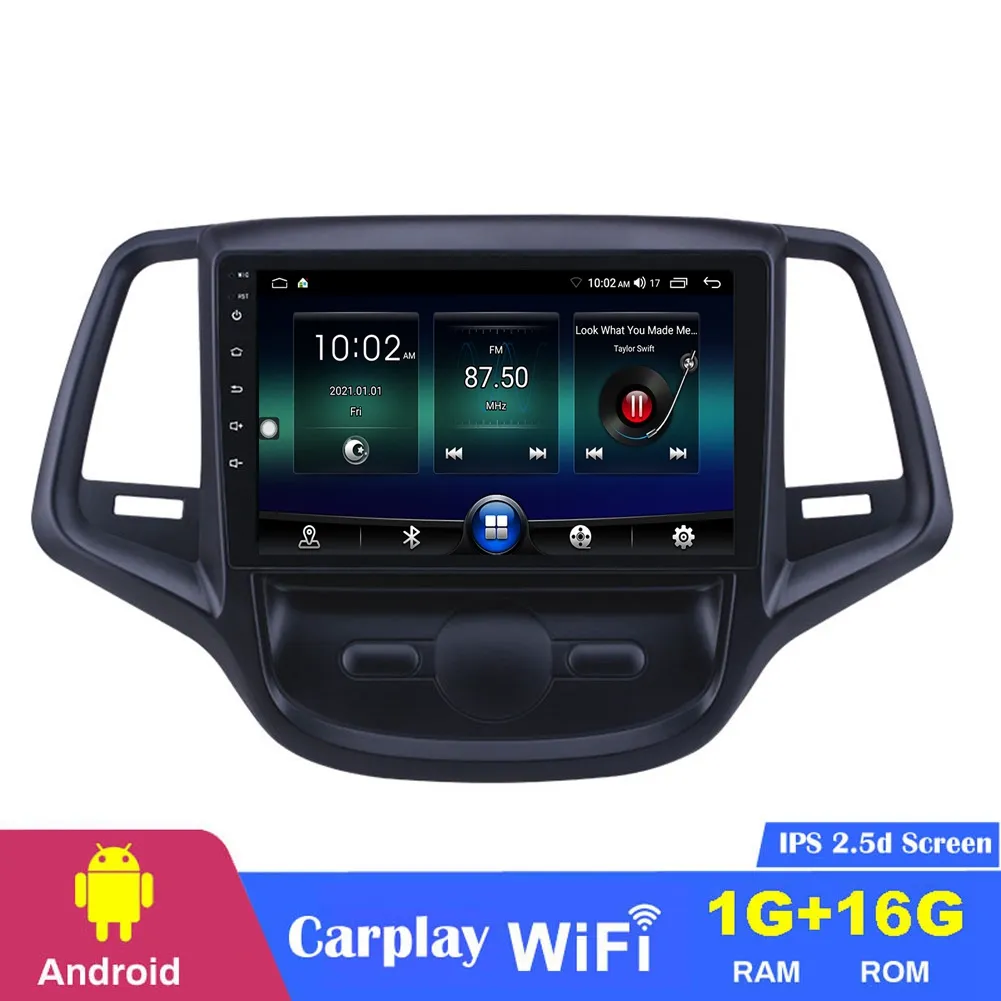 Lecteur dvd de voiture android stéréo avec navigation gps pour Changan EADO-2015 Prise en charge de l'écran tactile 9 pouces Carplay TPMS DVR OBD II Caméra arrière