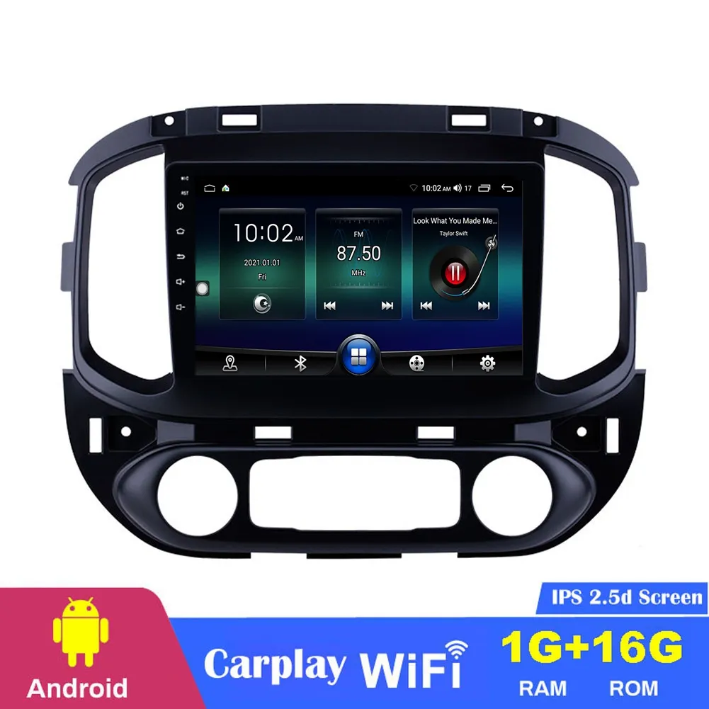 CAR DVDプレーヤーAuto Radio GPSマルチメディアオーディオステレオシボレーシボレーコロラド2015-2017 1G/16G 9 "Android