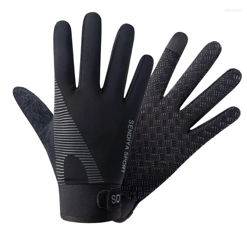 Cycling Gloves 2022 Anti-slip TouchScreen Ridding Lightweight Full Finger For Spring Summer Outdoor Mountain Biking Non-slip