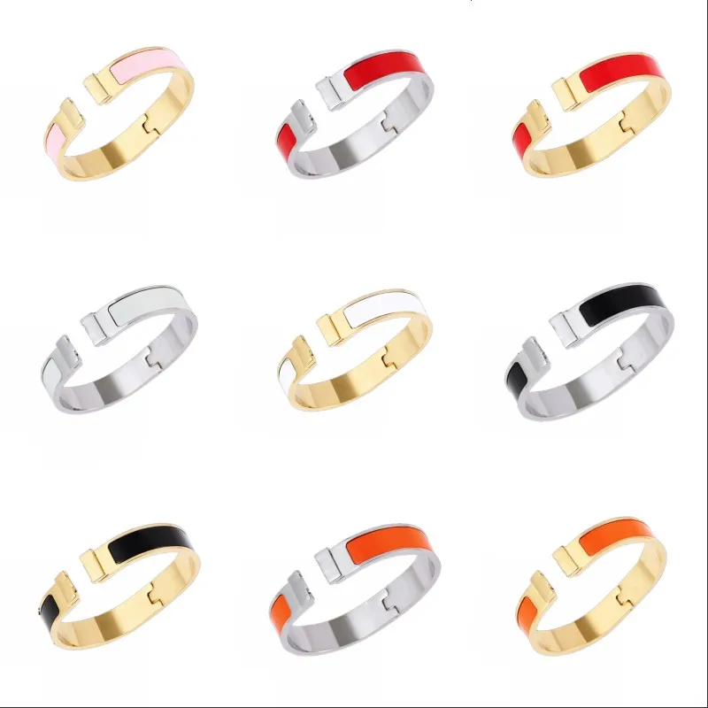 Mens designer bracelet luxury bracelet wedding bangle classic designer buckle fashion jewelry gift stainless steel cuff bangles gold plated bracelets for women