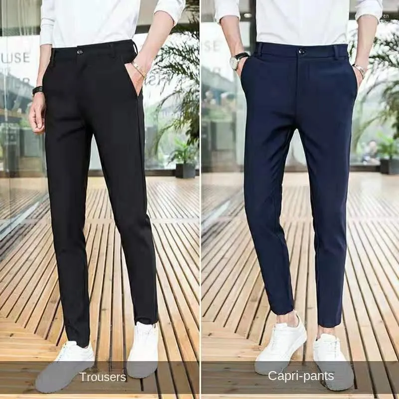 Amazon.com: Men's Fashion Stretch Dress Pants Slim Fit Plaid Skinny Long  Pants Casual Business Golf Pencil Long Pants with Pockets : Clothing, Shoes  & Jewelry