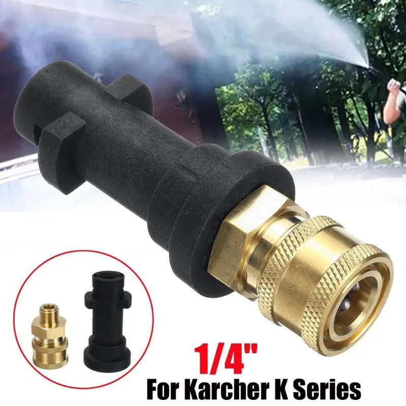 Lance High Pressure Foam Pot Adapter Cleaning Gun-1/4 Inch Quick For Karcher K Series