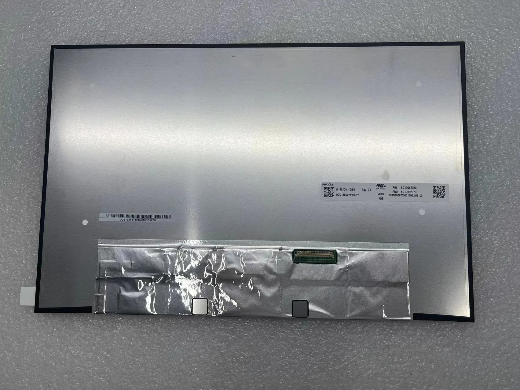 Nouveaux écrans d'ordinateur portable d'origine pour Lenovo Thinkpad X1 Carbon Gen 9 écran tactile LCD N140JCN-GS9 5D10V82370