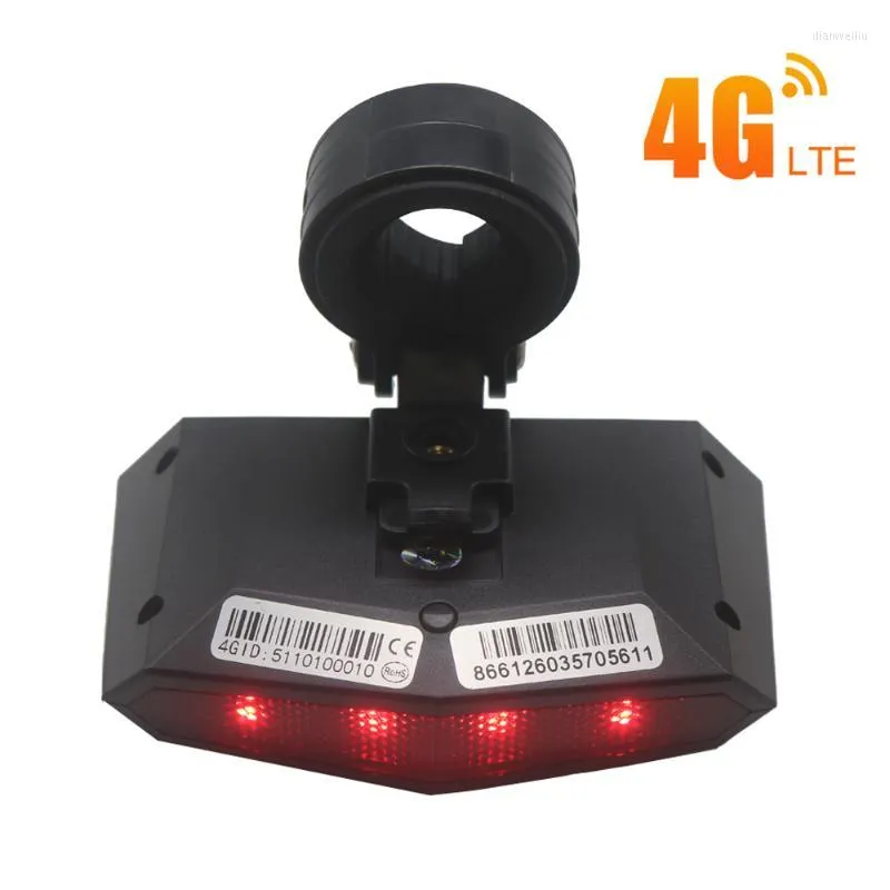 Accessoires GPS de voiture prise en charge globale 4G Tracker vélo lumière LED localisateur de vélo étanche moniteur vocal application gratuite Web PK TK906