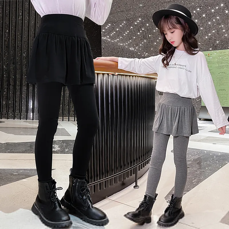 Girls Skinny Cotton Blend Toddler Leggings And Tights For Spring And Fall  Toddler Skirt Pants For Casual Wear Sizes 6 14 Years 221016 From Deng08,  $13.71
