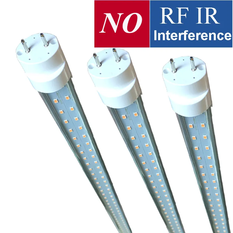 T8 LED Tube Lights Bulbs 4FT 28W 2800Lm 6000K CoolWhite Lights T8 T10 T12 Fluorescent Replacements High Output Bi-Pin G13 Base Dual-End Powered Ballast Bypass oemled