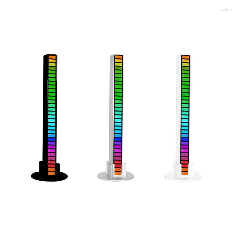 Iluminação RGB Som Controle de luz LED Voice Voice Luzes de ritmo ativado Color Bar Ambient Of Music