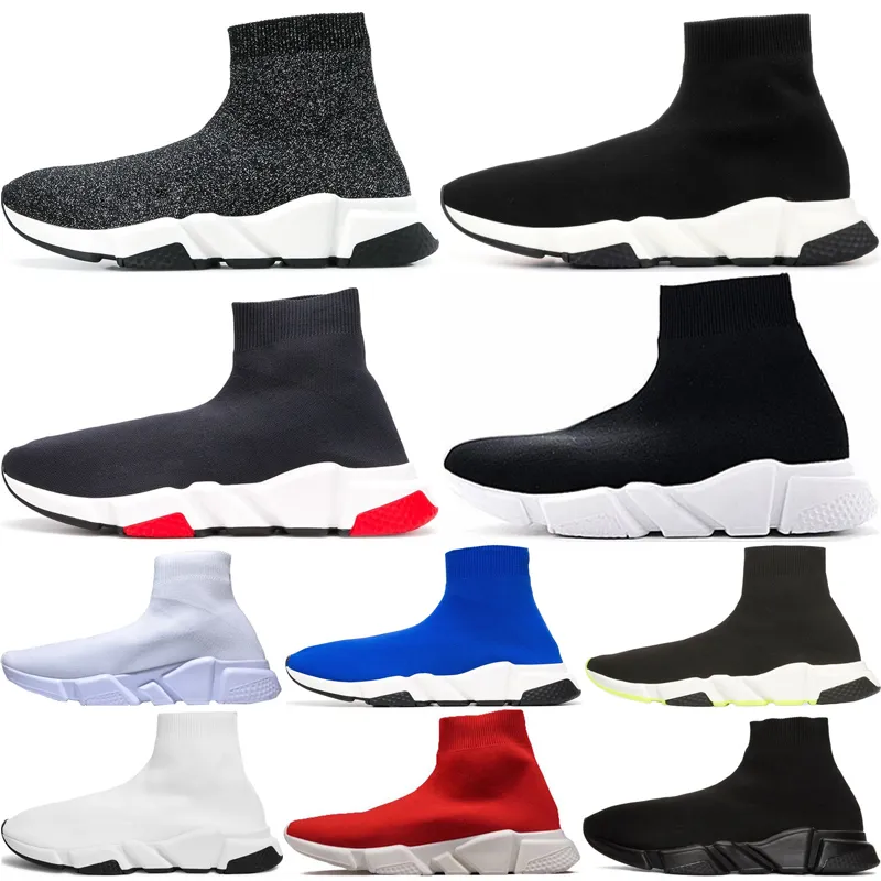 Designer Socks Casual Running Shoes Platform Men Mens Woman Trainer Runner Sneaker Sock Shoe Dames Sneakers versnelt Booties EUR 36-45