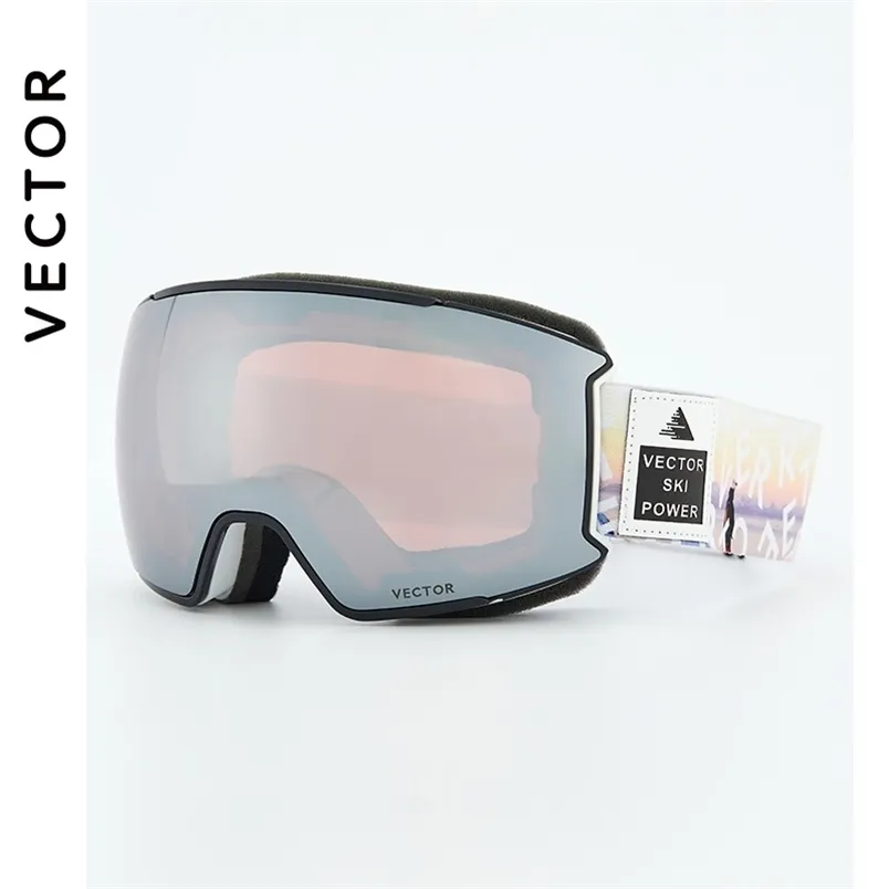 Outdoor Brillen OTG Skibrille Schneebrille Männer UV400 Antifog-Beschichtungen Schneemobil Snowboard Skifahren Frauen Sonnenbrille Wintersport 220930