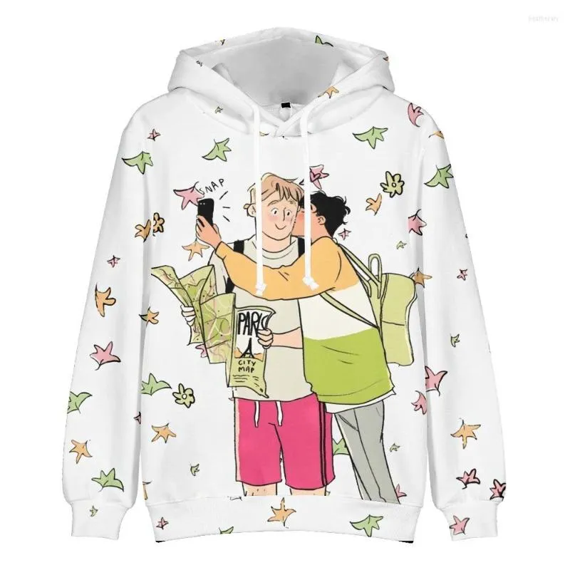 Heartstopper UK Television Series 3D Childish Hoodie For Men And