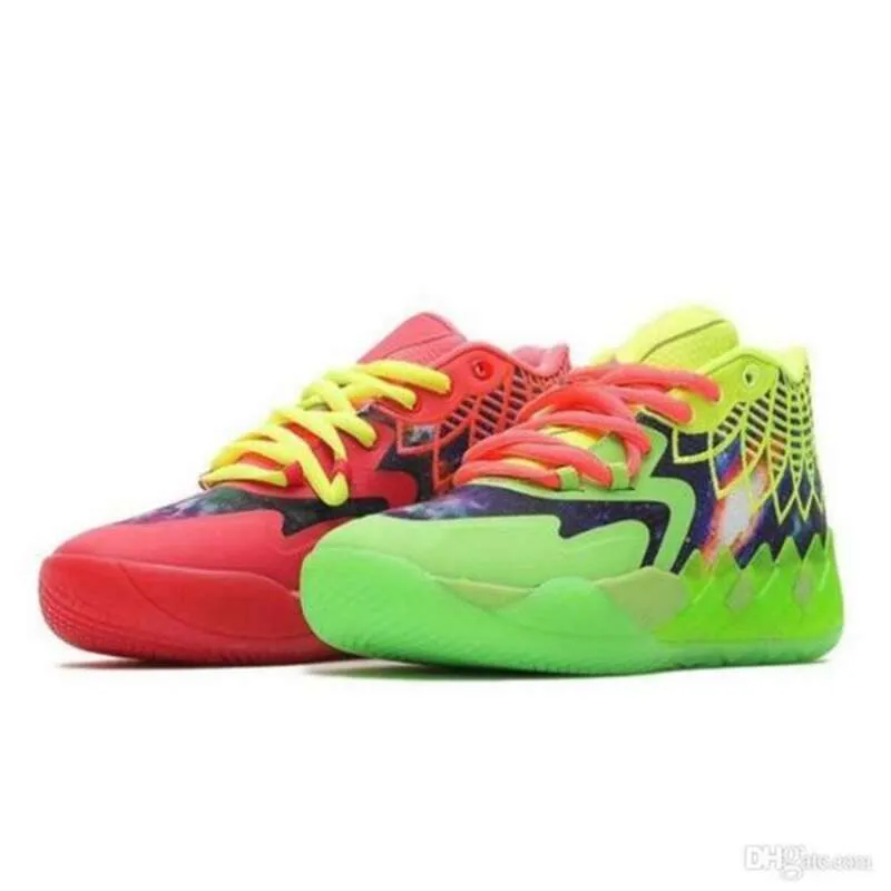 MB.01 Rick And Morty Basketball Shoes For Sale LaMelos Ball