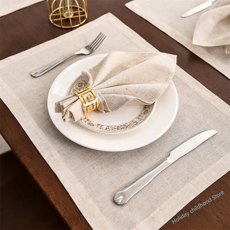 Table serviette serviette napkins nappe de fête des serviettes de restauration pour le restaurant pour le restaurant pour restauration de serviettes de mariage 220930