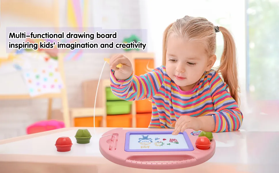 Regalo di disegno doodle Board per ragazza, regalo di tavola da disegno  magnetico per 2 3 4 anni Bambino Giocattolo Regalo di compleanno