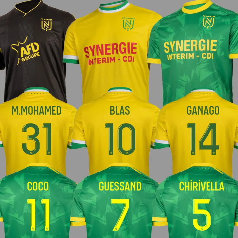 2022 2023 Maillots FC Nantes Etoile Soccer Jerseys Champions Re Edition