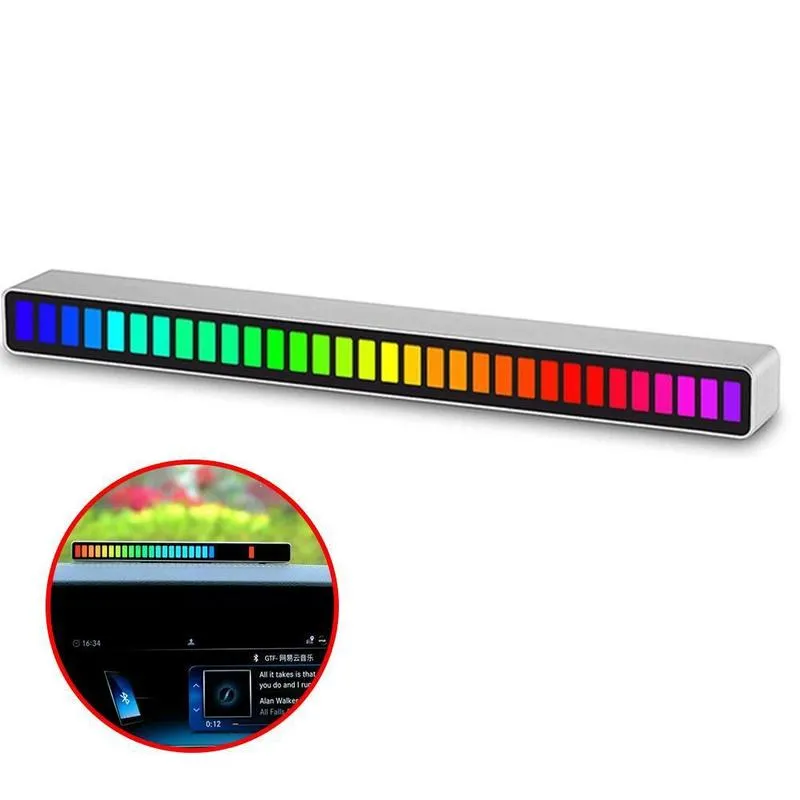 참신 조명 야간 조명 RGB 사운드 활성화 라이트 앱 제어 스마트 라이트