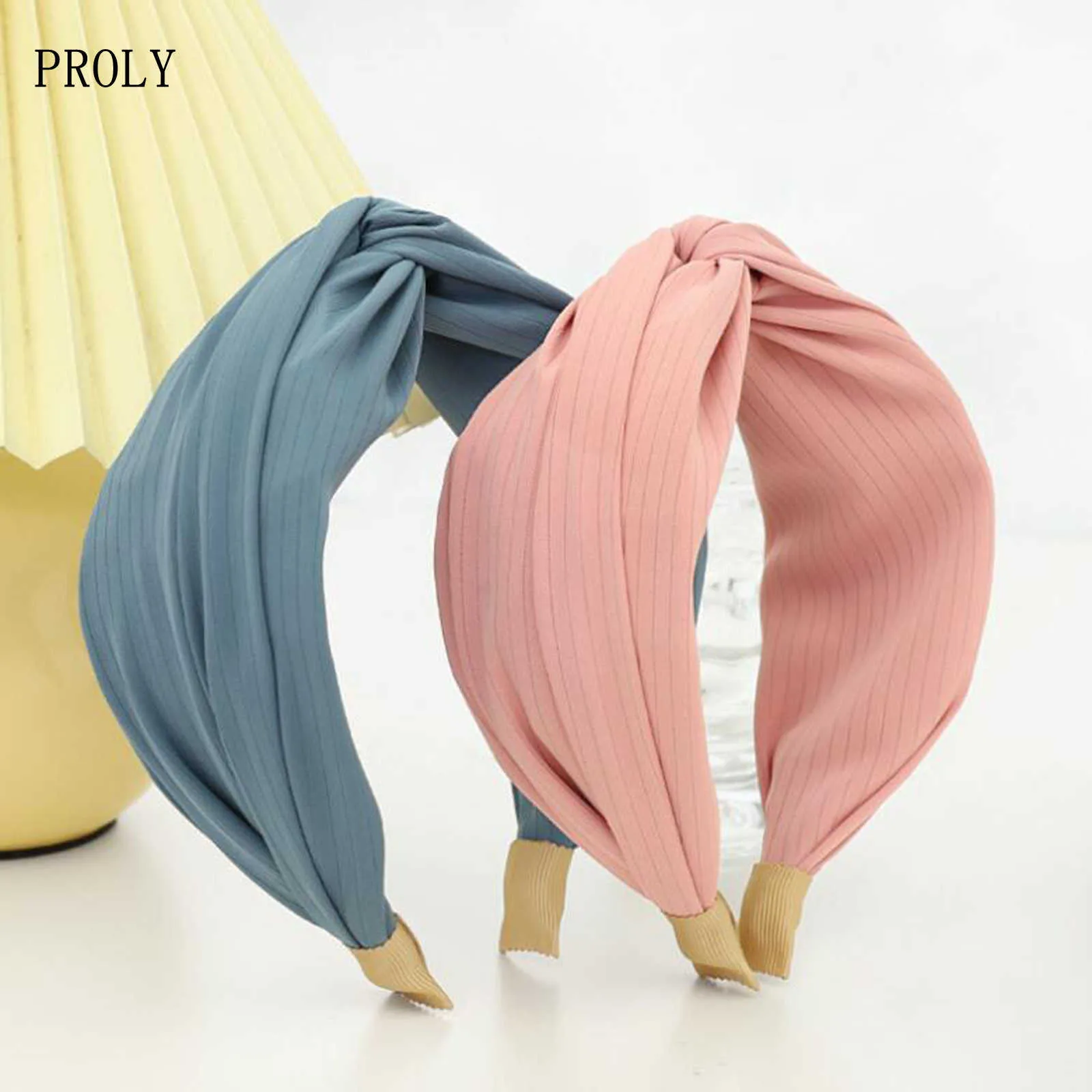 Banche per prole prol New Fashion Women Bash Adeur Wide Side Knot Turban Accessori per capelli vintage casual per adulti Turban T221007