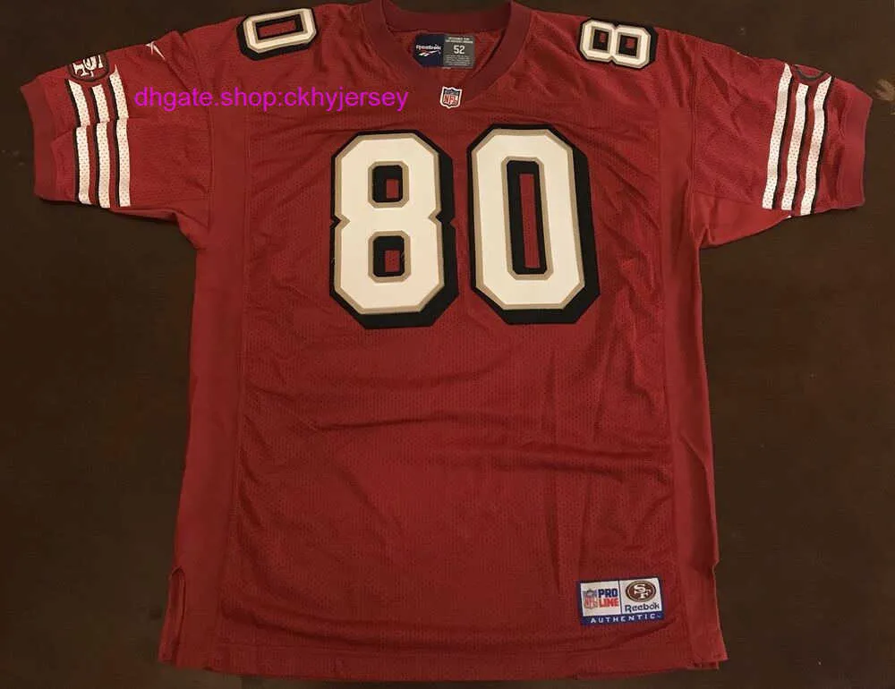 New Jerseys Rare Retro Cheap Pro Line Jerry Rice Football Jersey Mens