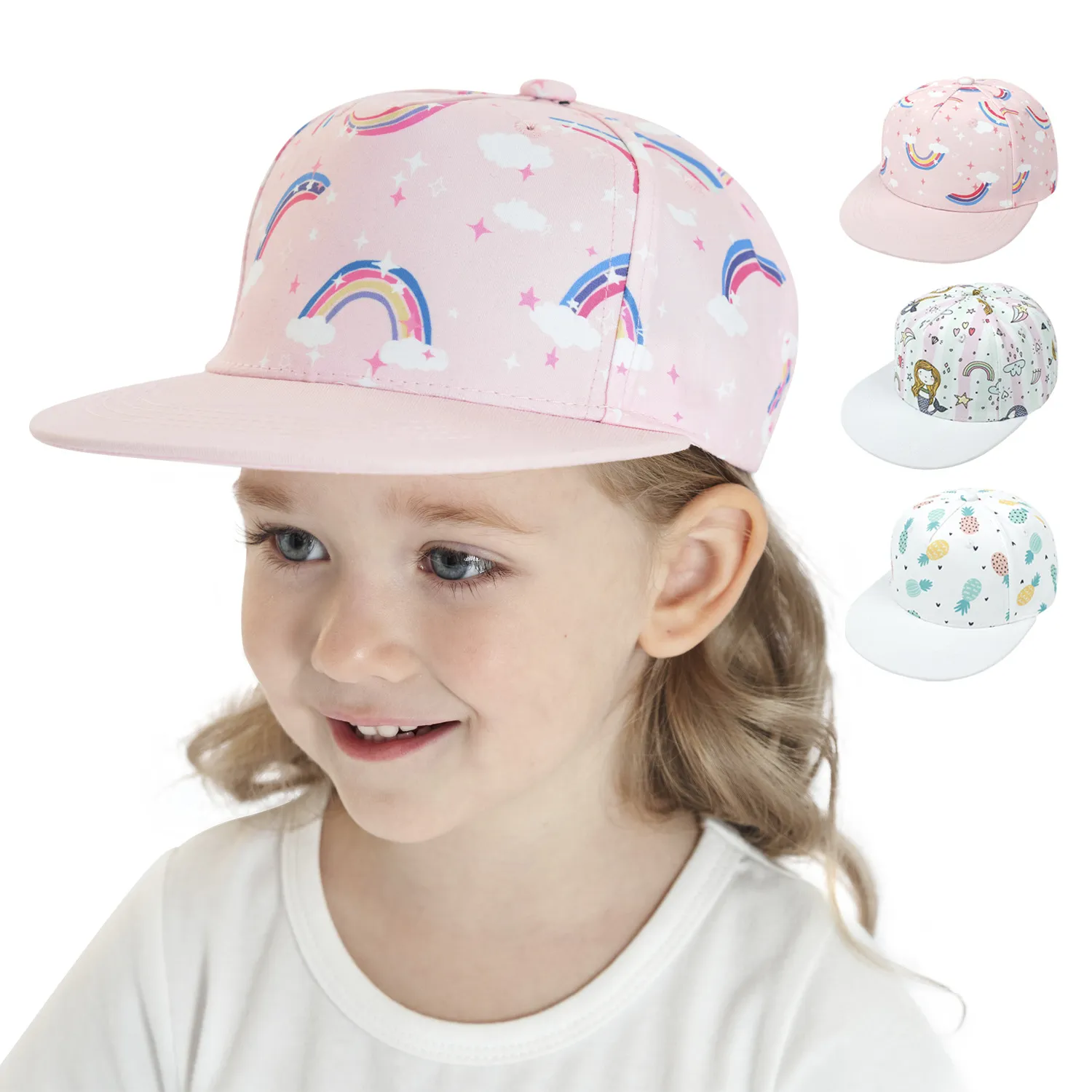 8 color Kid Stingy Brim Hat children's baseball cap baby sun-hat breathable basin caps children beach fisherman hats for kids B14