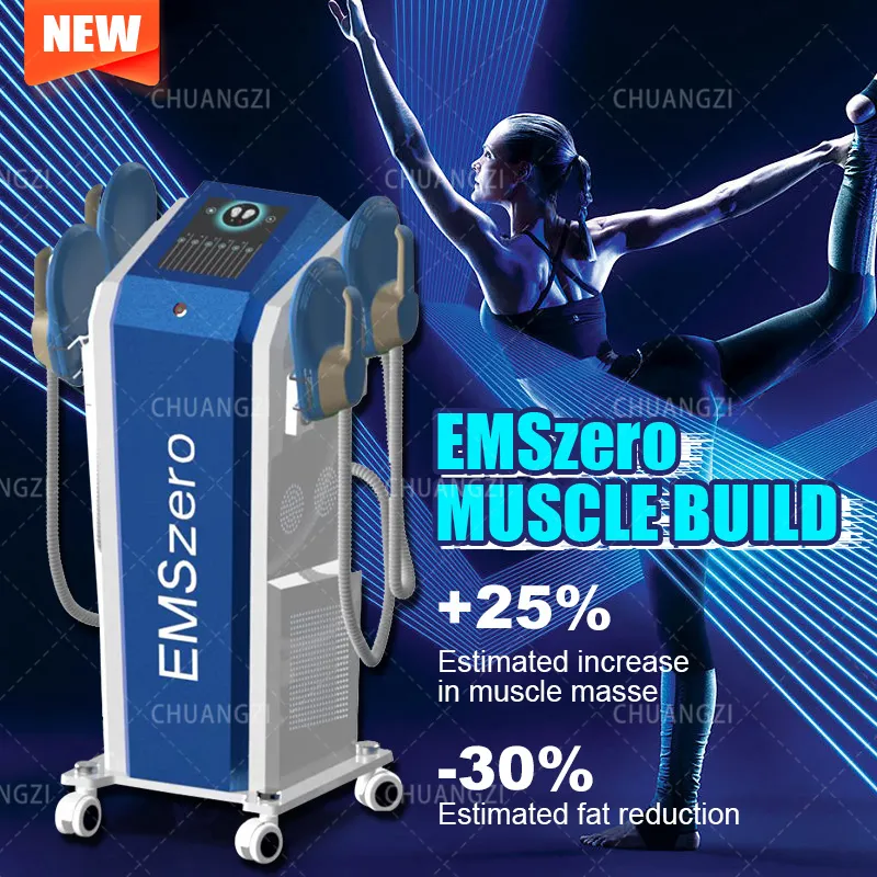 DLS-EMSlim cuerpo electromagnético EMSzero adelgazamiento-estimulación muscular eliminación de grasa cuerpo adelgazamiento máquina de construcción muscular