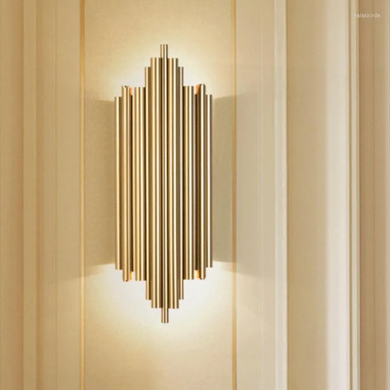 Wandlampen moderne metalen lamp Noordelijke gouden led woonkamer slaapkamer badkamer badkeuken keuken binnen decor corridor licht