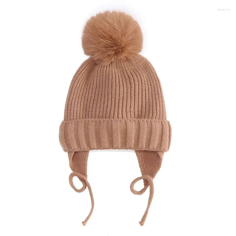 Accessoires pour cheveux, chapeaux d'hiver pour enfants, chapeau tricoté pour garçons et filles, casquette pour enfants, accessoires de photographie pour bébés, articles plus chauds pour garçons