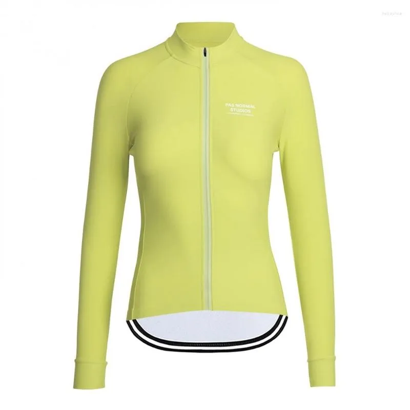 Racingjackor som k￶r snabbtorkande kl￤der Kvinnor L￥ng￤rmad cykelkl￤der 2022 PNS Spring / Autumn Outdoor Breattable Cycling Jersey